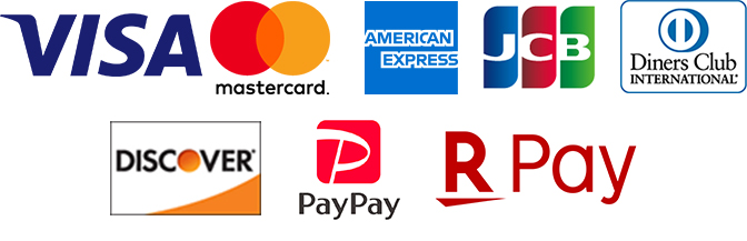 各種クレジットカード・電子マネー対応